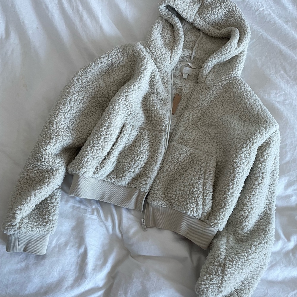 SKIMS Teddy Zip-Up (Size: M)